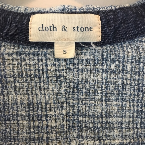 Anthropologie Split-Black Buttondown - Picture 7 of 7